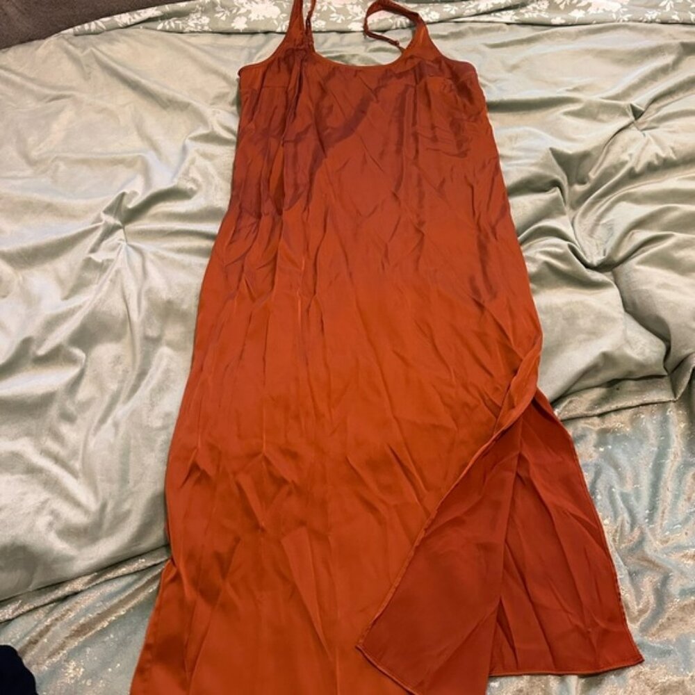 Abercrombie & Fitch Terracotta Sleeveless Dress
